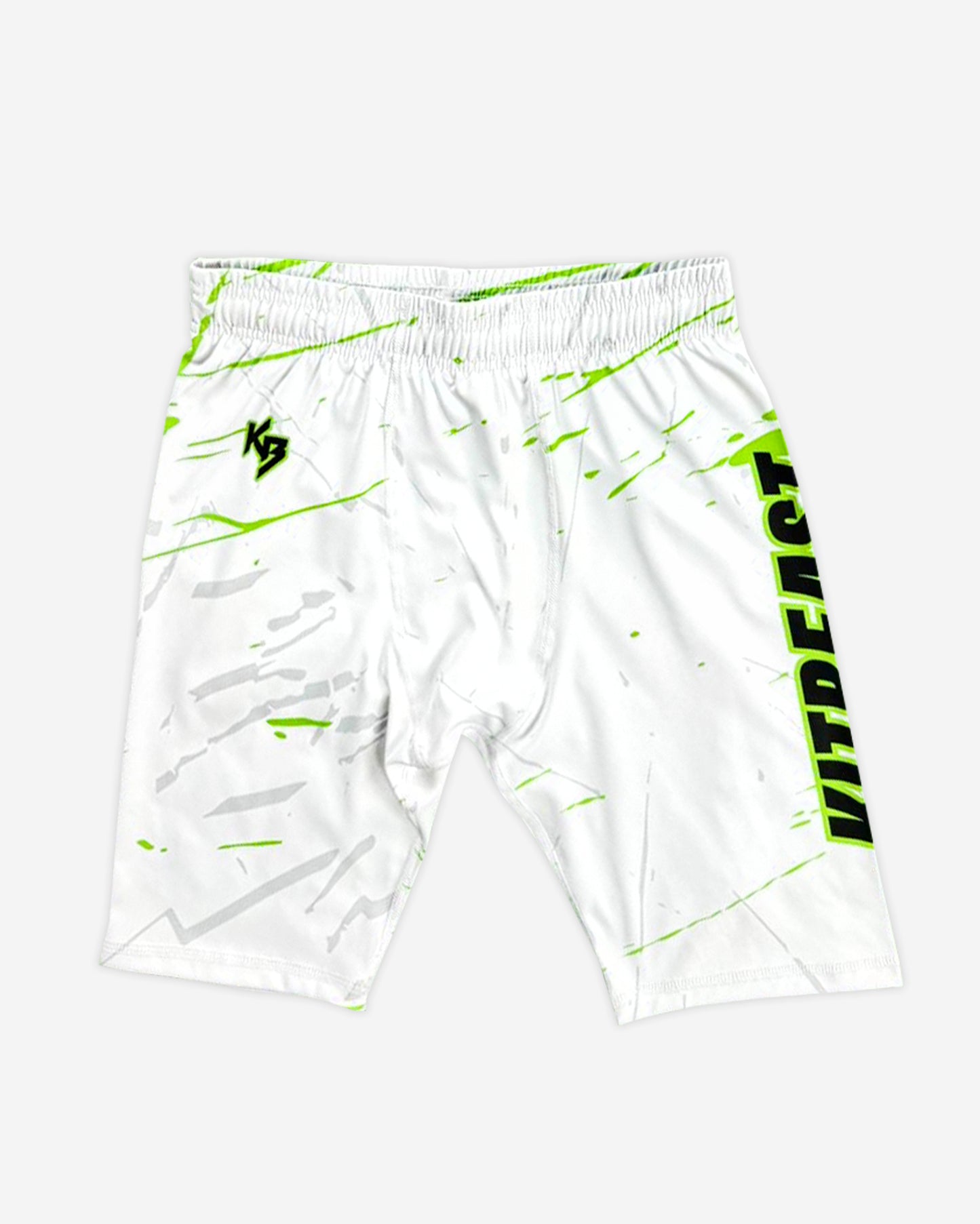 SPEED V1 - WHITE COMPRESSION SHORTS