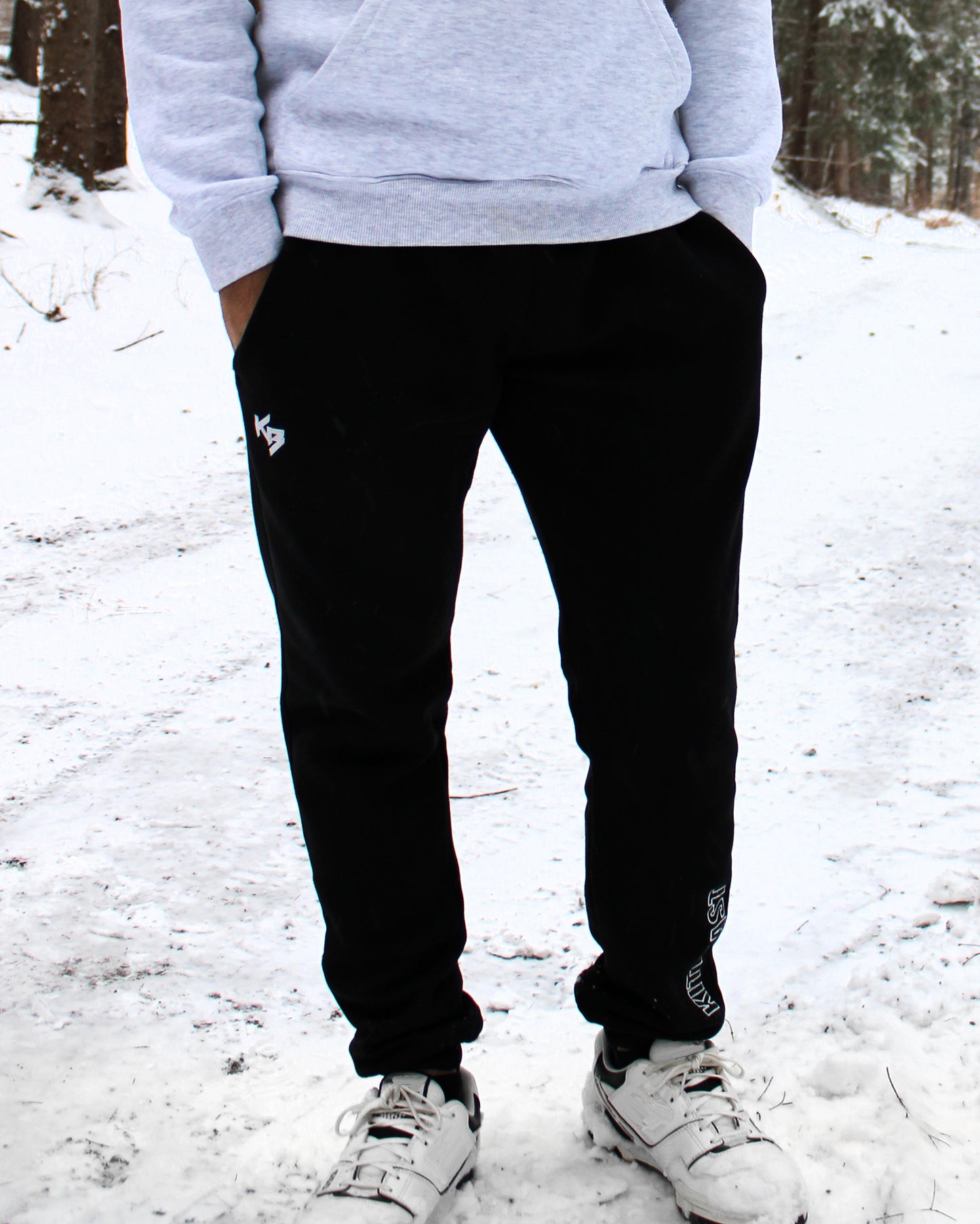 PRJ 01 - KITBEAST BLACK JOGGER SWEATS